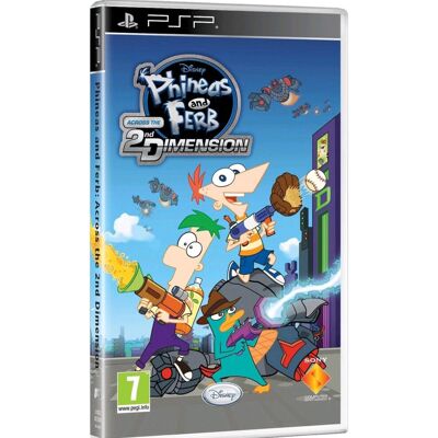 Playstation Phineas and Ferb - Across the 2nd Dimension (PSP) (New) Playstation Phineas and Ferb - Across the 2nd Dimension (PSP) (New)