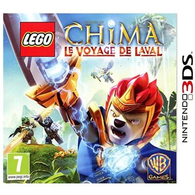 LEGO Legends Of Chima: Laval's Journey French Box Nintendo 3DS Video Game LEGO Legends Of Chima: Laval's Journey French Box Nintendo 3DS Video Game