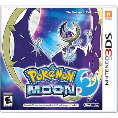 Pokemon Moon - Nintendo 3DS Moon Edition Pokemon Moon - Nintendo 3DS Moon Edition
