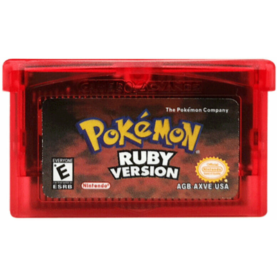 Zenithoa (Ruby) Pokemon Game Card NINTENDO Pokemon Ruby Games GBA Game Boy Advance Zenithoa (Ruby) Pokemon Game Card NINTENDO Pokemon Ruby Games GBA Game Boy Advance
