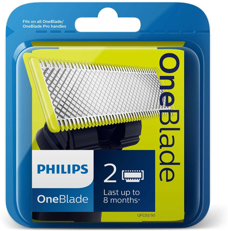 Philips Replacement Shaving Blade OneBlade (QP25xx)/OneBlade Pro (QP65xx) 2-Pack