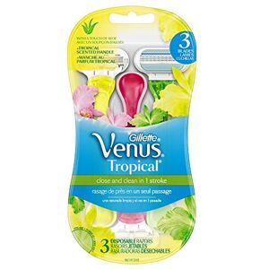 Gillette Venus Tropical 3-Blade Razor - Womens Gillette Venus Tropical 3-Blade Razor - Womens