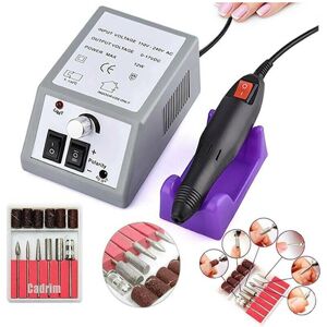 Unbranded Professional Electric Nail Art File Drill Manicure Machine Set Acrylic Sand Kit Unbranded Professional Electric Nail Art File Drill Manicure Machine Set Acrylic Sand Kit