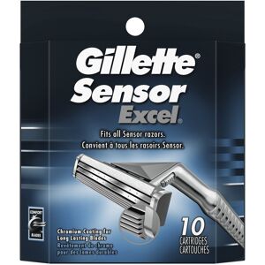 Gillette Sensor Excel Men's Razor Blade Refills, 10 Count Gillette Sensor Excel Men's Razor Blade Refills, 10 Count