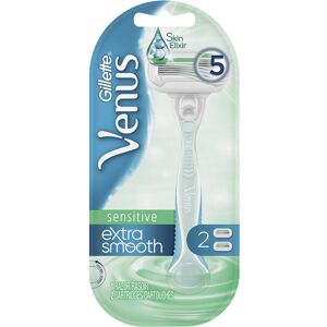 Gillette Venus Extra Smooth Sensitive Women's Razor - 1 Handle + 2 Blade Refills Gillette Venus Extra Smooth Sensitive Women's Razor - 1 Handle + 2 Blade Refills
