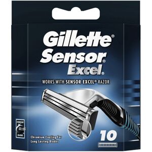 Gillette Sensor Excel Men's Replacement Razor Blade Refills Long Lasting 10 Pack Gillette Sensor Excel Men's Replacement Razor Blade Refills Long Lasting 10 Pack