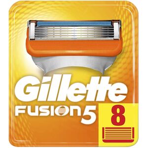 Gillette Fusion Mens Replacement Razor 5-Blade Cartridges - 8 Pack of Blades