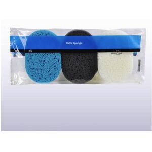 Multy 3 Pack Oval Bath Sponges Multy 3 Pack Oval Bath Sponges
