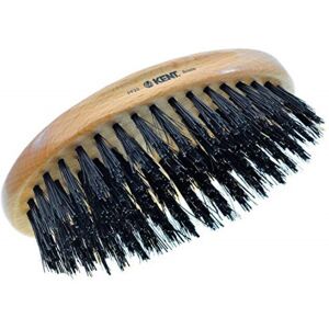 Kents PF22 Oval 100% Natural Beechwood Military Hair Brush - 100% Natural Black Kents PF22 Oval 100% Natural Beechwood Military Hair Brush - 100% Natural Black