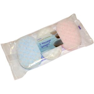 Caress 3 Pack Oval Massage Sponges Caress 3 Pack Oval Massage Sponges