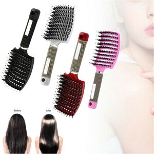Brand: Ranpoo (Black) Women Bristle Nylon Hairbrush Scalp Massage Comb Detangle Hair Brush Sal Brand: Ranpoo (Black) Women Bristle Nylon Hairbrush Scalp Massage Comb Detangle Hair Brush Sal