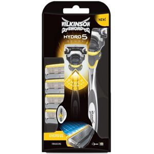 WILKINSON SWORD HYDRO 5 SENSE ENERGIZE MEN'S RAZOR WITH BLADES VALUE PACK WILKINSON SWORD HYDRO 5 SENSE ENERGIZE MEN'S RAZOR WITH BLADES VALUE PACK