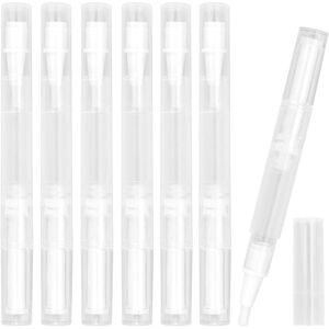 TANCUDER 10 PCS Empty Cuticle Oil Pen 3 ML Transparent Twist Pen Refillable Nail TANCUDER 10 PCS Empty Cuticle Oil Pen 3 ML Transparent Twist Pen Refillable Nail