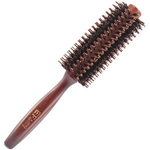 MerrQchang Wooden Round Hair Brush Natural Boar Bristle Hairbrush Anti Static Hairbrush for MerrQchang Wooden Round Hair Brush Natural Boar Bristle Hairbrush Anti Static Hairbrush for
