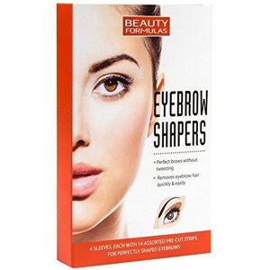 Beauty Formulas Eyebrow Shaper Wax Strips - 56 Pre Cut Strips Unwanted Facial Hair Removal Beauty Formulas Eyebrow Shaper Wax Strips - 56 Pre Cut Strips Unwanted Facial Hair Removal