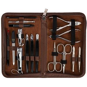 3 Swords Germany - 16-Piece - Brown Case - Nail Care Set 3 Swords Germany - 16-Piece - Brown Case - Nail Care Set
