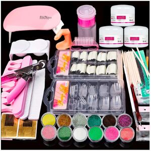 Unbranded 23 In 1 Acrylic Nail Kit For Beginers, Nails Extension, Manicure Tools Unbranded 23 In 1 Acrylic Nail Kit For Beginers, Nails Extension, Manicure Tools