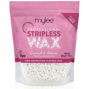 Mylee Professional Hard Wax Beads 500g, Stripless Depilatory Waxing Pellets Soli Mylee Professional Hard Wax Beads 500g, Stripless Depilatory Waxing Pellets Soli