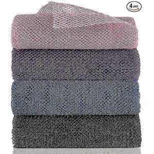 Unbranded 4pcs African Net African Body Exfoliating Net African Net Bath Sponge Unbranded 4pcs African Net African Body Exfoliating Net African Net Bath Sponge