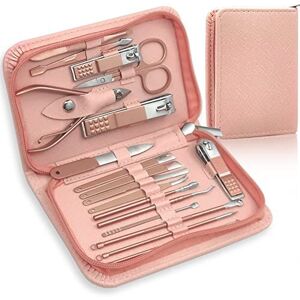 Petight Manicure Set Professional Nail Clippers Kit Pedicure Care Tools With Zipped Bag Petight Manicure Set Professional Nail Clippers Kit Pedicure Care Tools With Zipped Bag