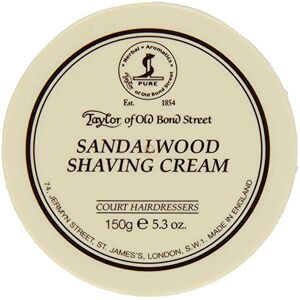 Taylor of Old Bond Street Sandalwood Shaving Cream Bowl, 5.3-Ounce Taylor of Old Bond Street Sandalwood Shaving Cream Bowl, 5.3-Ounce