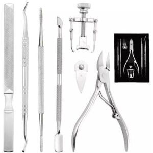 Unbranded Ingrown Toenails Set, Professional Stainless Steel Tools For Nail Care Unbranded Ingrown Toenails Set, Professional Stainless Steel Tools For Nail Care