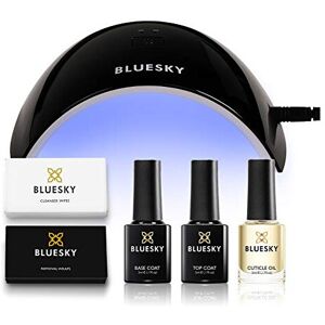 Bluesky Gel Nail Polish Starter Kit with Professional 24W Uv Led Lamp, Top & Base Coat S Bluesky Gel Nail Polish Starter Kit with Professional 24W Uv Led Lamp, Top & Base Coat S