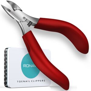 RONAVO Podiatrist Toenail Clippers, Professional Thick & Ingrown Toe Nail Clippers for RONAVO Podiatrist Toenail Clippers, Professional Thick & Ingrown Toe Nail Clippers for