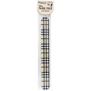 New York NailCare PinkeeS Pro Nail File 17cm Long 180 / 220 Grit New York NailCare PinkeeS Pro Nail File 17cm Long 180 / 220 Grit