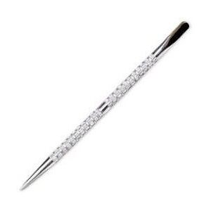 Cuccio Dual Ended Cuticle Pusher - Stainless Steel, Easy-Grip Handle, Removes Cu Cuccio Dual Ended Cuticle Pusher - Stainless Steel, Easy-Grip Handle, Removes Cu