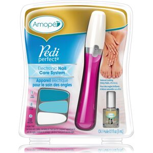 Amope Pedi Perfect Electronic Nail File 1 Count with Nail Oil Sample Amope Pedi Perfect Electronic Nail File 1 Count with Nail Oil Sample