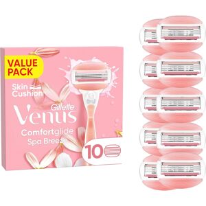Gillette Venus Comfortglide Spa Breeze Women's Razor Blade Refills, Pack of 10, Gillette Venus Comfortglide Spa Breeze Women's Razor Blade Refills, Pack of 10,