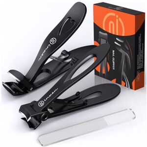 INXEN Toe Nail Clippers for Thick Nails for Seniors 3-Pack Ergonomic Heavy Duty Angl INXEN Toe Nail Clippers for Thick Nails for Seniors 3-Pack Ergonomic Heavy Duty Angl