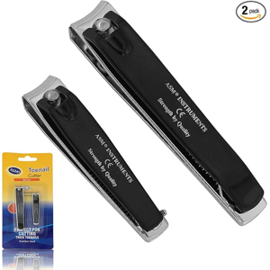 Asm Instruments Toe Nail Clippers for Thick Nails, Heavy-Duty Stainless Steel Nail Clippers Set Asm Instruments Toe Nail Clippers for Thick Nails, Heavy-Duty Stainless Steel Nail Clippers Set