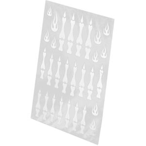 Kricely (As show, One size) 1 Sheet Halloween Nail Art Stickers Nail Decals Holiday Stic Kricely (As show, One size) 1 Sheet Halloween Nail Art Stickers Nail Decals Holiday Stic