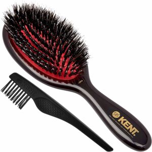 Kent CSMS Classic Shine Small Oval Cushion Straightening Brush - Natural Black B Kent CSMS Classic Shine Small Oval Cushion Straightening Brush - Natural Black B