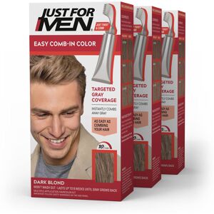 Just for Men Easy Comb-In Color Mens Hair Dye Easy No Mix Application with Comb Just for Men Easy Comb-In Color Mens Hair Dye Easy No Mix Application with Comb