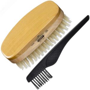 Kent MS23D Finest Men's Military Style Hair Brush - Satin and Beechwood Travel S Kent MS23D Finest Men's Military Style Hair Brush - Satin and Beechwood Travel S