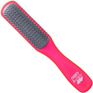 Kent AHGLO02 Airhedz Glo Red Half Round Narrow Detangling Hair Brush - 9 Row Ion Kent AHGLO02 Airhedz Glo Red Half Round Narrow Detangling Hair Brush - 9 Row Ion