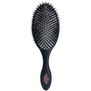 Philips Brush Imperial Black Oval Cushion Boar Hair Bristles Reinforced by Nylo Philips Brush Imperial Black Oval Cushion Boar Hair Bristles Reinforced by Nylo