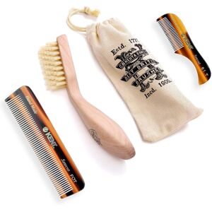Kent Boar Bristle Beard Brush Sawcut Comb Fine Tooth Comb Grooming Trimming K Kent Boar Bristle Beard Brush Sawcut Comb Fine Tooth Comb Grooming Trimming K