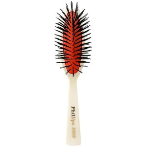 Philips Brush 3000 Purse Size Cushion Hair Brush with Flower Design White Philips Brush 3000 Purse Size Cushion Hair Brush with Flower Design White