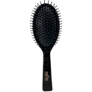 Philips Brush Luxe Oval Paddle Hair Brush Sleek Black Color with Gold Accents Philips Brush Luxe Oval Paddle Hair Brush Sleek Black Color with Gold Accents