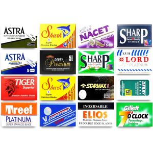 Gillette 100 Quality Double Edge Razor Blades (16 brands) Gillette 100 Quality Double Edge Razor Blades (16 brands)
