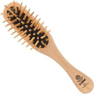 Kent KB MiniWoodyhog Travel Size Detangling Brush Beech-wood Travel Brush Firm Kent KB MiniWoodyhog Travel Size Detangling Brush Beech-wood Travel Brush Firm