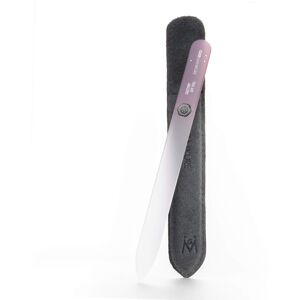 Manicura alemana GERMANIKURE Czech Crystal Glass Nail File in Suede Leather Case - You are Amazin Manicura alemana GERMANIKURE Czech Crystal Glass Nail File in Suede Leather Case - You are Amazin