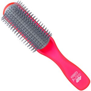 Kent AHGLO01 Airhedz Glo Red Half Round Narrow Detangling Hair Brush - 9 Row Ion Kent AHGLO01 Airhedz Glo Red Half Round Narrow Detangling Hair Brush - 9 Row Ion