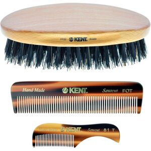 Kent Grooming Kit: Beard and Mustache Combs Fine Pocket Comb Hair Brush Made Kent Grooming Kit: Beard and Mustache Combs Fine Pocket Comb Hair Brush Made