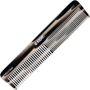 Kent Fine and Wide Tooth Comb - Beard Hair Mustache and Detangling Comb for M Kent Fine and Wide Tooth Comb - Beard Hair Mustache and Detangling Comb for M