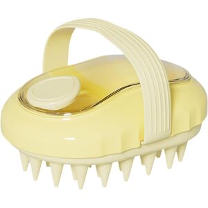 Unbranded (Yellow) Scalp Brush Hair Scalp Massager - Silicone Bristles Hair Exfoliator f Unbranded (Yellow) Scalp Brush Hair Scalp Massager - Silicone Bristles Hair Exfoliator f